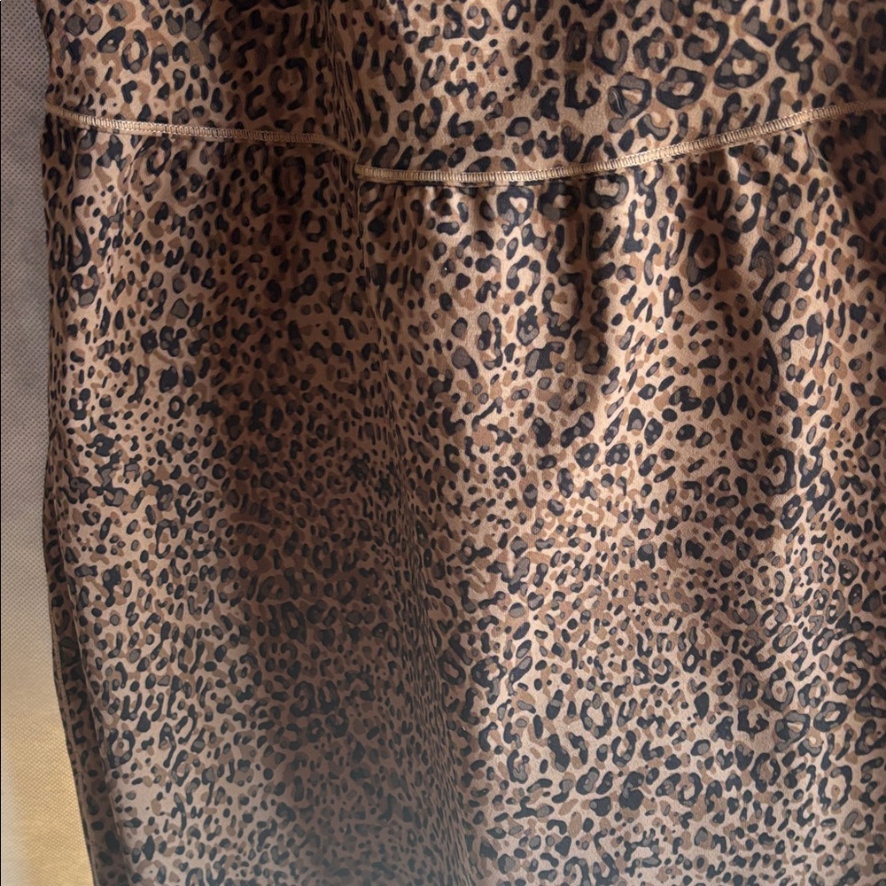 Fabletics Leopard Print Mini Dress with shorts size XL - Picture 4 of 10